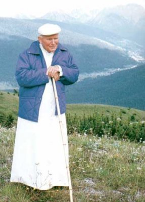 Die Wanderwege von Papst Johannes Paul II